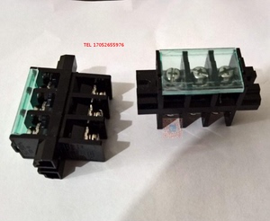 UTD-41C/3P 大电流50A穿墙式接线端子排，UPUN 上海友邦电气正品