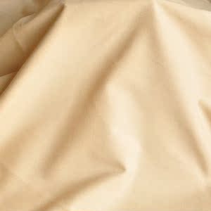 手工薄棉帆布料 材料卡其色 面料裤子衣服服装 8.8元/半米