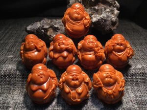 橄榄核手串 福爷八戒 尺寸2.2*2.6 朱海华本工 爆红核 超级饱满