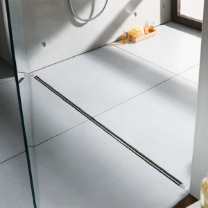 5/2cm淋浴房室挡水槽线性大排量加长偏心隐形地漏定制