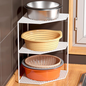 洗菜盆置物架厨房菜篮子收纳架台面盆子放菜菜筐菜篓子沥水篮架子