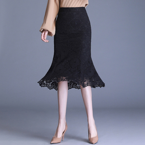 一步裙新款显瘦鱼尾