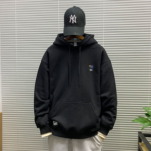 nasanylee旗舰店天猫nasa旗舰店棉卫衣男士长袖t恤春秋季休闲圆领