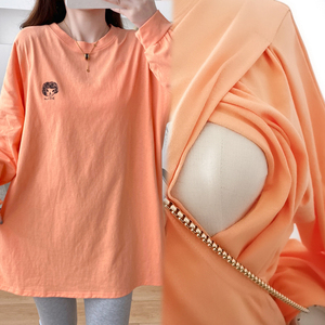 春季哺乳衣打底衫外穿