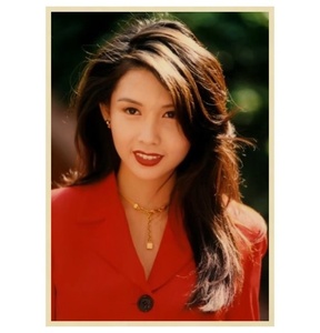 怀旧贴画床头美女海报复古宿舍女星邱淑贞海报八十年代墙贴港风