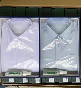 专职制式加绒消防保暖衬衣/火焰蓝加厚加绒保暖内衬/白色长袖衬衫