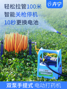 喷雾器电动农用手提式打药机弥雾机洗车机抽水机高压隔膜泵机器