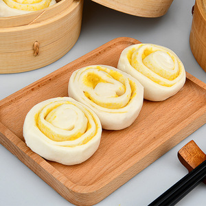 荷花卷馒头红豆卷紫薯卷甜味速冻商用半成品手工包子广东鲜之道食品