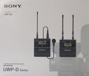 Sony/索尼 UWP-D21无线小蜜蜂领夹话筒麦克风专业录音直播采访D11
