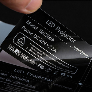 正品3m7847不干胶标签黑色胶带激光蚀刻打印条形码标签汽车标牌纸