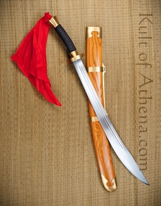 牛尾刀 武术刀 太极刀 汉威金属出品 汉威刀剑  未开刃