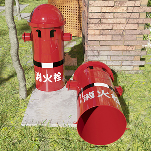户外消防栓灭火栓卡通保护罩子加厚防雪防冻防雨水泵接合器室外套