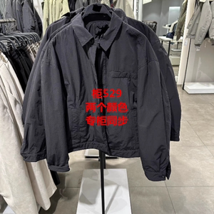 男装大码龙年限定款夹棉工装夹克薄棉服户外外套5320418 800zara