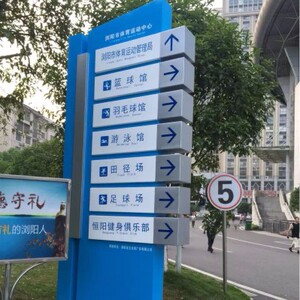 大型标牌户外广告牌/精神堡垒制作/立式导向牌/指引牌/小区指示牌