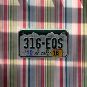 美国摩托车牌coloradoco科罗拉多州316eqs国外国牧马人视道具哈雷