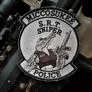 户外运动服饰战术魔术贴章军迷刺绣臂章狙击手刺绣章手臂配件袖章