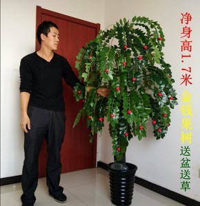 仿真摇钱树盆栽客厅