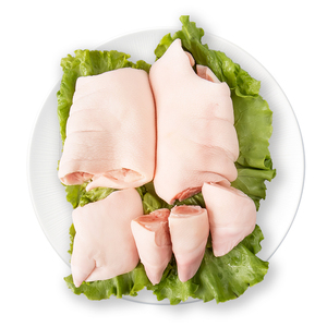 黑猪猪蹄块带筋猪蹄子猪爪猪手猪脚块猪蹄红烧猪蹄烧烤猪蹄2斤装