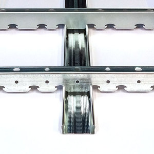 材料轻钢龙骨配件50u型固定夹u型付龙骨固定夹50安装夹锯齿卡2人付款