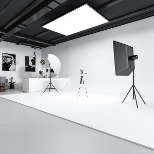 慕凯风影棚漆无影墙制作纯白色哑光专用摄影棚地坪墙面漆艺术涂料