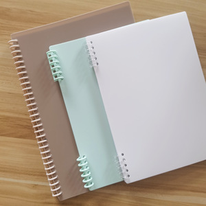 lyuchao0618淘宝简约小清新马卡龙色活页手帐本 a5a6随身记事本手