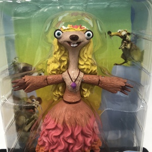 正版散货 卡通 冰川冰河时代 松鼠布鲁克 奎特 希德 可动手办公仔