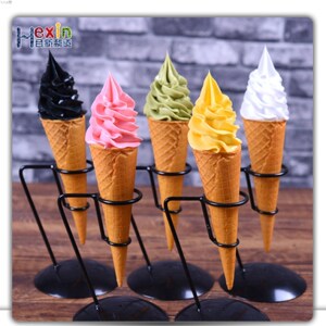 仿真食物模型冰淇淋模型巨无霸冰淇淋模型仿真摩天脆冰激凌脆筒仿