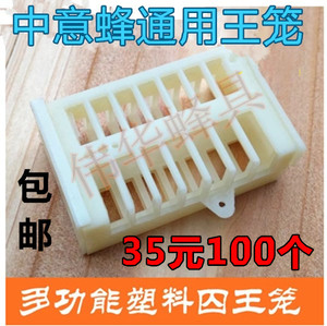 蜂具养蜂工具塑料王笼蜜蜂多功能蜂王笼囚蜂王囚王笼中蜂蜂箱