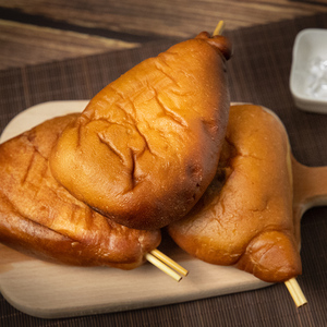 鸡腿面包老式小时候的怀旧零食老面包童年儿时味道鸡腿包肉松汉堡