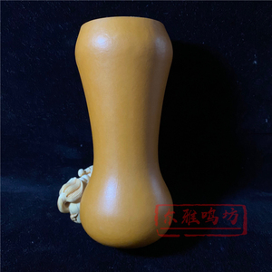 葫芦鸣虫叫罐名家小郭素模黑白虫葫芦蝈蝈叫罐文玩葫芦鸣虫虫具