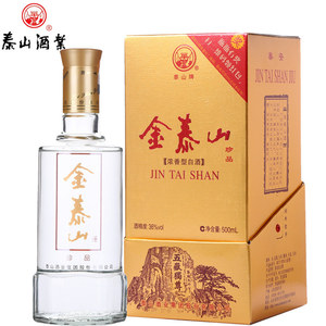 金泰山白酒 珍品36度浓香型粮食酒 500mlx1 小窖佳酿【泰安发货】