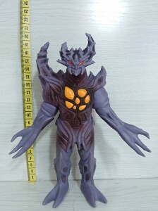 万代正版稀有高斯奥特曼怪兽软胶卡欧斯头部伊布里斯17cm系列