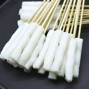 【年糕小串一包100串】小把串烧烤涮锅食材素食串冷冻油炸小吃