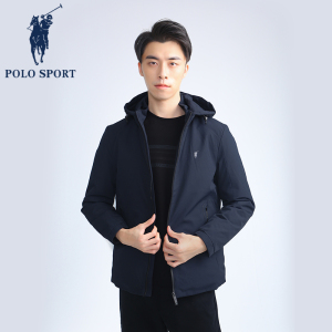 polo sport官方旗舰店新款羽绒服男冬季修身加厚男装外套潮流冬装