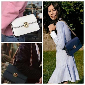 大表姐刘雯明星同款tb链条风琴斜挎单肩女包小号专柜正品海外代购