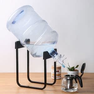 大桶水倒水架纯净水桶支架矿泉水桶装抽水器置物架简易倒置饮水机