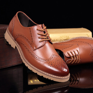 男士小码皮鞋布洛克-淘宝拼多多热销男士小码皮鞋布洛克货源拿货