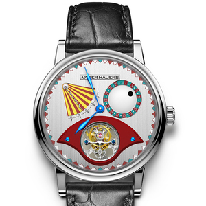 中国维杰豪兹三周年限量发行小丑手表男机械表陀飞轮男表