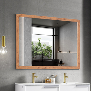 浴室镜子卫生间镜子挂墙式壁挂现代简约卫浴镜化妆镜洗手间镜子