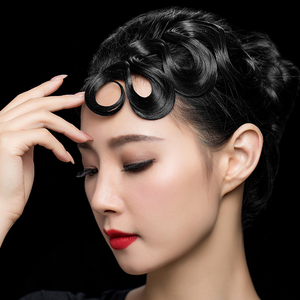 拉丁舞比赛头饰黑池专业摩登头饰成人舞蹈演出发片ksforhair发饰