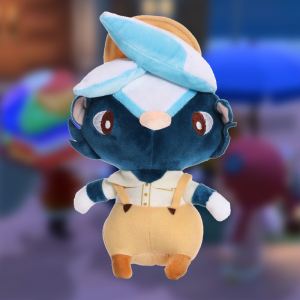 动物之森毛绒公仔集合啦森友会游戏npc周边狼娃娃傅珂猫头鹰玩具