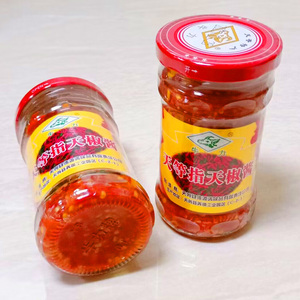 广西特产天等蒜蓉辣椒酱调味拌饭拌面下饭菜开胃牛力指天椒酱香辣