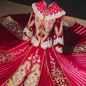 中国式结婚礼服