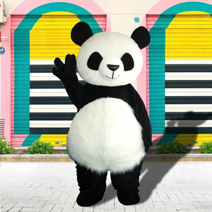 大熊猫卡通人偶服装行走表演道具公仔玩偶人物头套可爱动漫现货