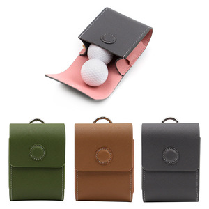 韩版高尔夫球腰包测距仪包收纳袋挂包皮套可装4颗球高尔夫小球袋
