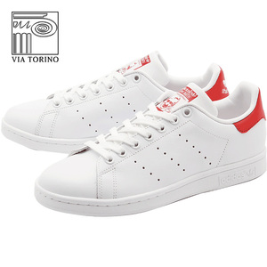 adidas stansmith史密斯红尾休闲小白鞋三叶草红尾男女板鞋m20326