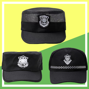 正品旗舰店新式保安作训帽保安帽子物业酒店门卫执勤帽保安作训网