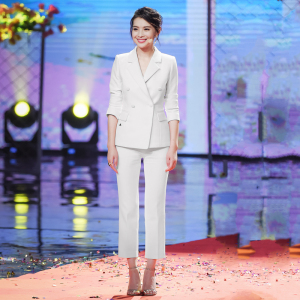 艺考播音上镜主持人正装演讲服装面试西装套装女职业装气质女神范