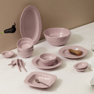 日式一人食碗盘套装碗碟ins风家用陶瓷盘子高颜值两人食鱼盘餐具