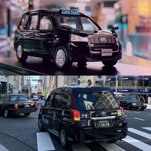 hi story 日本出租车 toyota jpn taxi takumi 2018 1:43 福祉车